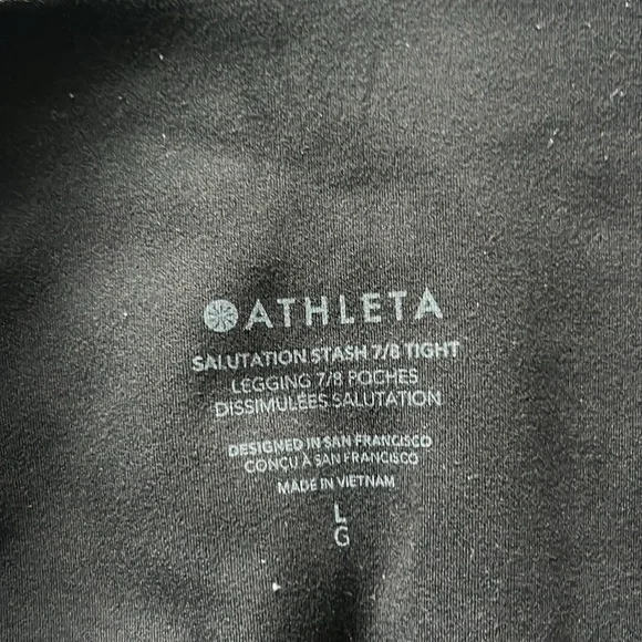Athleta Salutation Stash 7/8 Legging - Picture 3 of 5